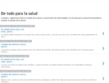 Tablet Screenshot of de-todo-para-la-salud.blogspot.com