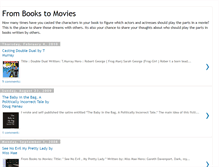 Tablet Screenshot of frombookstomovies.blogspot.com