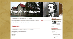 Desktop Screenshot of dordeeminescu.blogspot.com