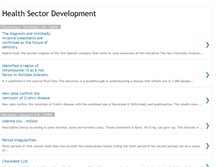 Tablet Screenshot of healthsectordevelopment.blogspot.com