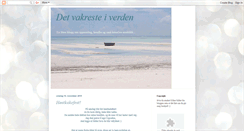 Desktop Screenshot of detvakresteiverden.blogspot.com