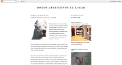 Desktop Screenshot of dogosargentinosellagar.blogspot.com