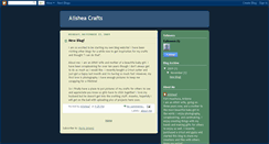 Desktop Screenshot of alisheacrafts.blogspot.com