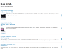 Tablet Screenshot of blogdillah.blogspot.com