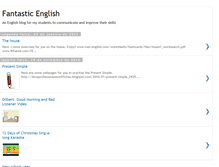 Tablet Screenshot of fantastic-english.blogspot.com