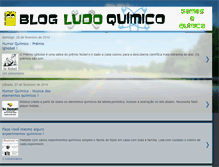 Tablet Screenshot of ludoquimico.blogspot.com