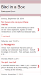 Mobile Screenshot of boxedbird.blogspot.com