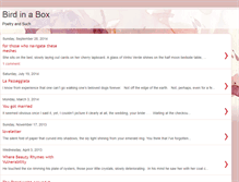 Tablet Screenshot of boxedbird.blogspot.com
