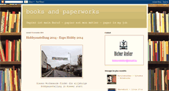 Desktop Screenshot of books-and-paperworks.blogspot.com