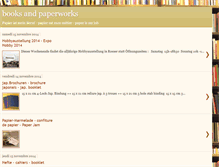 Tablet Screenshot of books-and-paperworks.blogspot.com