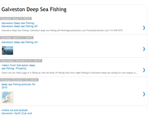 Tablet Screenshot of deepseafishingchartersofgalveston.blogspot.com