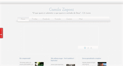 Desktop Screenshot of camilazaponi.blogspot.com