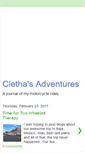 Mobile Screenshot of cletha-adventures.blogspot.com