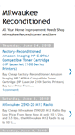 Mobile Screenshot of milwaukee-reconditioned.blogspot.com