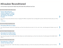 Tablet Screenshot of milwaukee-reconditioned.blogspot.com