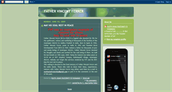 Desktop Screenshot of fathervincentferrer.blogspot.com