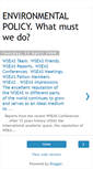 Mobile Screenshot of environmentalpolicy.blogspot.com