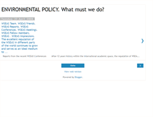 Tablet Screenshot of environmentalpolicy.blogspot.com