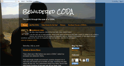 Desktop Screenshot of bewilderedcoda.blogspot.com