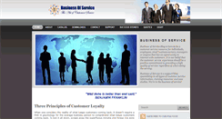 Desktop Screenshot of businessofservice.blogspot.com