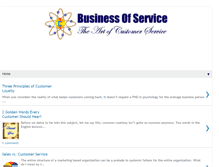 Tablet Screenshot of businessofservice.blogspot.com