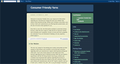 Desktop Screenshot of consumerfriendlyyarns.blogspot.com