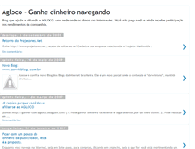 Tablet Screenshot of agloco-possua-a-internet.blogspot.com