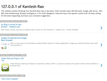 Tablet Screenshot of kamleshrao.blogspot.com