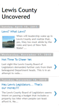 Mobile Screenshot of lewiscountyuncovered.blogspot.com