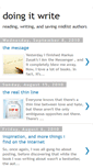 Mobile Screenshot of doingitwrite10.blogspot.com