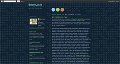 Desktop Screenshot of elton-lucio.blogspot.com