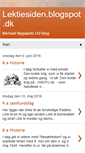 Mobile Screenshot of lektiesiden.blogspot.com