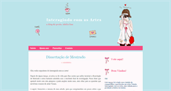 Desktop Screenshot of interagindocomasartes.blogspot.com