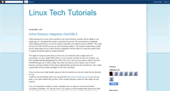 Desktop Screenshot of linuxtechtutorials.blogspot.com