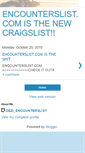 Mobile Screenshot of encounterslist.blogspot.com