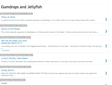 Tablet Screenshot of gumdropsandjellyfish.blogspot.com