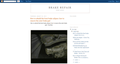 Desktop Screenshot of brake-repair.blogspot.com