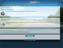 Tablet Screenshot of evoluciondelcomputador12.blogspot.com