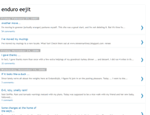 Tablet Screenshot of enduroeejit.blogspot.com