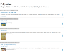 Tablet Screenshot of girlfullyalive.blogspot.com
