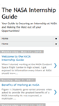 Mobile Screenshot of intern-nasa.blogspot.com