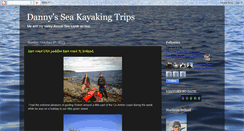 Desktop Screenshot of dannyskayakingtrips.blogspot.com