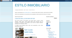 Desktop Screenshot of estiloinmobiliario.blogspot.com