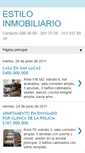 Mobile Screenshot of estiloinmobiliario.blogspot.com
