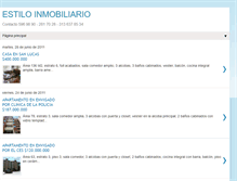 Tablet Screenshot of estiloinmobiliario.blogspot.com