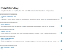 Tablet Screenshot of chrismalan.blogspot.com