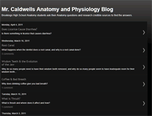 Tablet Screenshot of mrcaldwellsanatomyphysiologyblog.blogspot.com