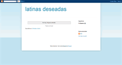 Desktop Screenshot of latinasdeseadas.blogspot.com