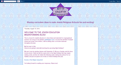 Desktop Screenshot of jewisheducation-meridith.blogspot.com