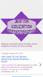 Mobile Screenshot of jewisheducation-meridith.blogspot.com